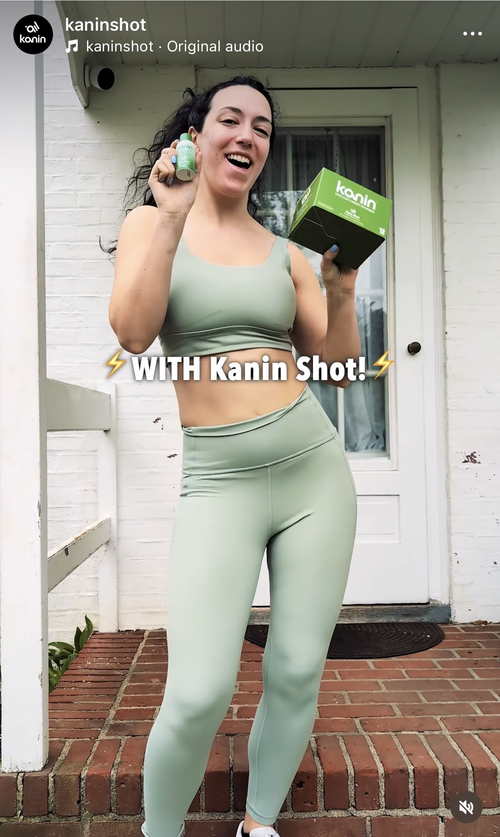 Napa Blast flavored Kanin Shot